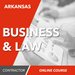Upstryve's Arkansas Business and Law Exam - Online Practice Questions product image provided by UpStryve Book Store. Upstryve provides access to online contractor course content, exam prep, books, and practice test questions to students and professionals preparing for their state contracting exams.
