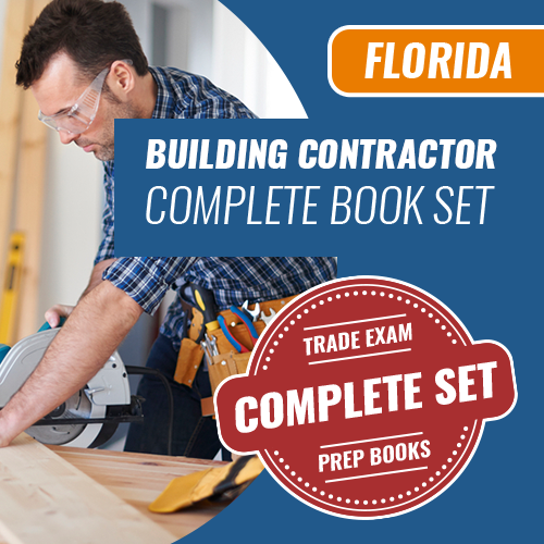 Florida Building Contractor Exam Complete Book Set