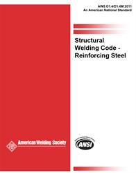 Upstryve's AWS D1.4/D1.4M:2011 STRUCTURAL WELDING CODE - REINFORCING STEEL product image provided by ANSI. Upstryve provides access to online contractor course content, exam prep, books, and practice test questions to students and professionals preparing for their state contracting exams.