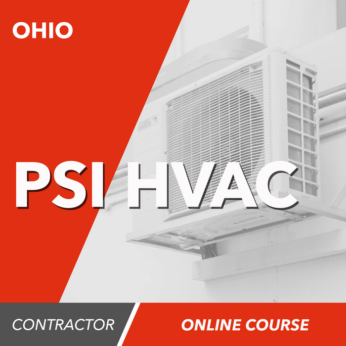 Ohio HVAC Contractor - Online Exam Prep Course