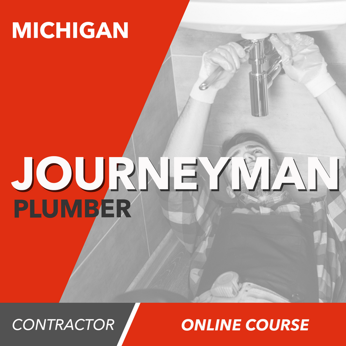 Michigan Journeyman Plumber Online Course [2021 IPC]