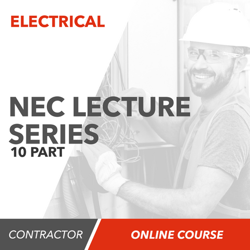 Upstryve's 2020 Electrician Online Prep (10 PART) National Electrical Code Lecture Series product image provided by UpStryve Book Store. Upstryve provides access to online contractor course content, exam prep, books, and practice test questions to students and professionals preparing for their state contracting exams.