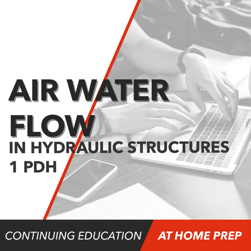 Upstryve's Air Water Flow in Hydraulic Structures (1 PDH) product image provided by UpStryve Book Store. Upstryve provides access to online contractor course content, exam prep, books, and practice test questions to students and professionals preparing for their state contracting exams.