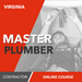 Virginia Master Plumber Contractor - Online Exam Prep Course