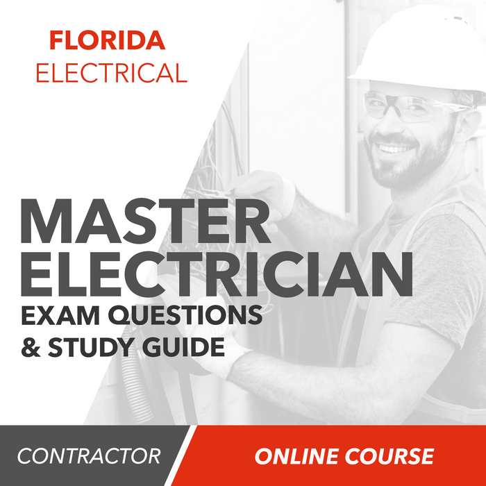 Upstryve's 2020 Master Electrician Exam Questions and Study Guide - ONLINE COURSE product image provided by UpStryve Book Store. Upstryve provides access to online contractor course content, exam prep, books, and practice test questions to students and professionals preparing for their state contracting exams.
