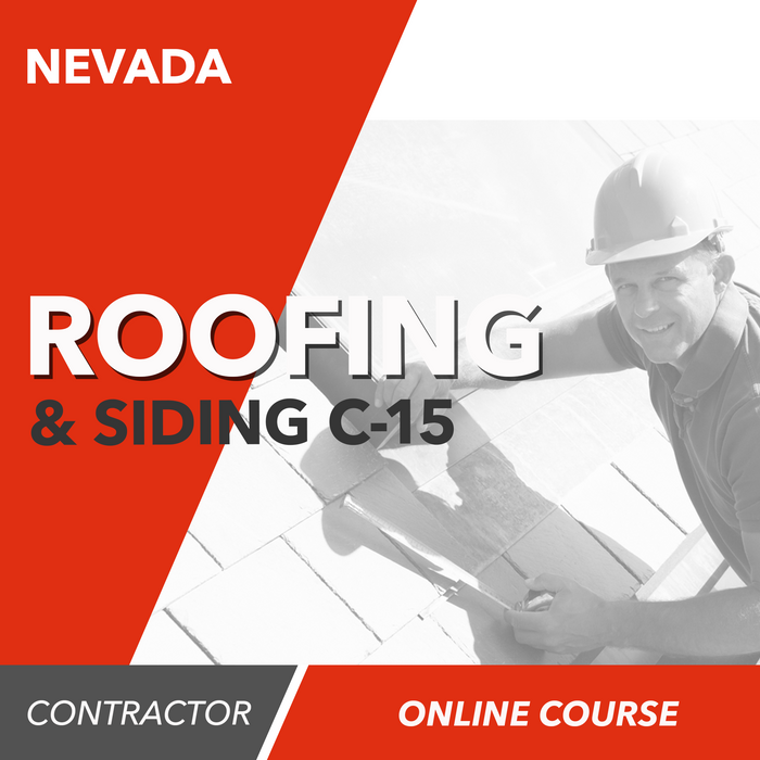 PSI NEVADA C-15 ROOFING AND SIDING CONTRACTOR Online Course