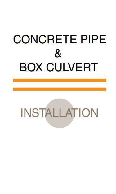 Upstryve's Concrete Pipe & Box Culvert Installation, 2015 product image provided by American Concrete Pipe Association (ACPA). Upstryve provides access to online contractor course content, exam prep, books, and practice test questions to students and professionals preparing for their state contracting exams.
