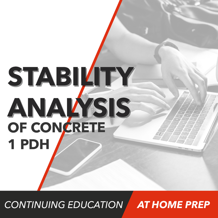 Stability Analysis of Concrete (1 PDH)