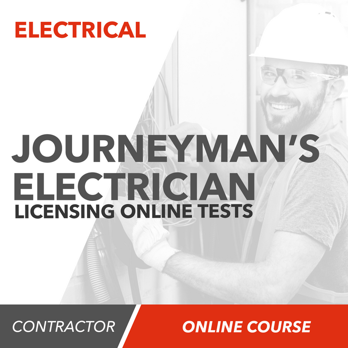 Upstryve's 2017 Journeyman's Electrician Licensing Online Tests product image provided by UpStryve Book Store. Upstryve provides access to online contractor course content, exam prep, books, and practice test questions to students and professionals preparing for their state contracting exams.