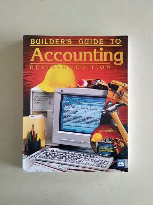 Upstryve's Builders Guide to Accounting Revised - 10th Printing Book product image provided by Craftsman Book Co. Upstryve provides access to online contractor course content, exam prep, books, and practice test questions to students and professionals preparing for their state contracting exams.