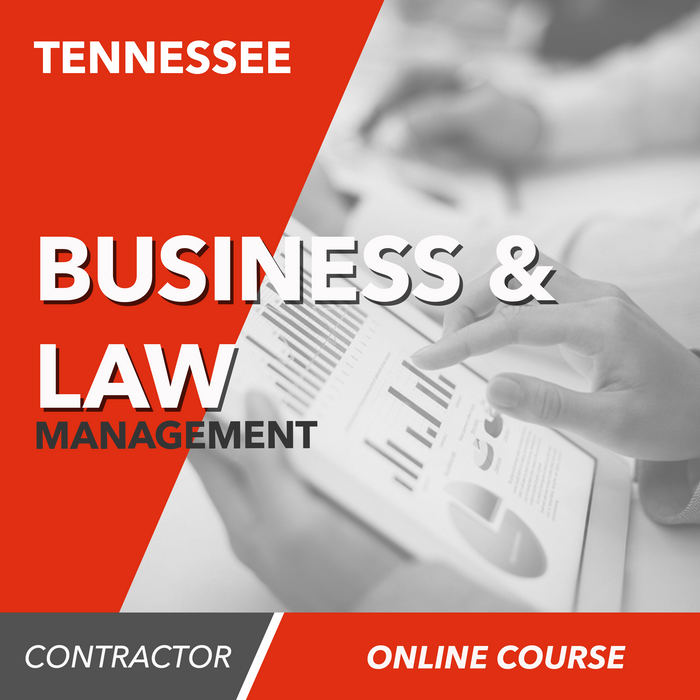 Tennessee Business and Law Management - Online Exam Prep Course