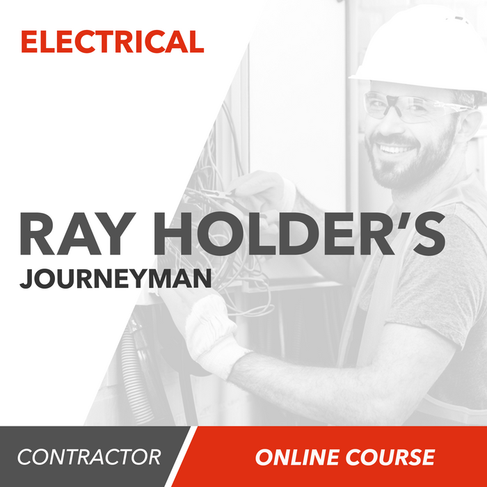 Ray Holder's 2014 Journeyman's Electrician Licensing Tests; Online Course