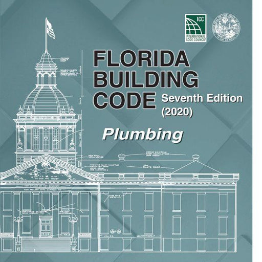 Upstryve's 2020 Florida Building Code - Plumbing, 7th Edition product image provided by UpStryve Book Store. Upstryve provides access to online contractor course content, exam prep, books, and practice test questions to students and professionals preparing for their state contracting exams.