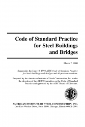 Upstryve's Code of Standard Practice for Steel Buildings and Bridges, 2000 Edition product image provided by UpStryve Book Store. Upstryve provides access to online contractor course content, exam prep, books, and practice test questions to students and professionals preparing for their state contracting exams.