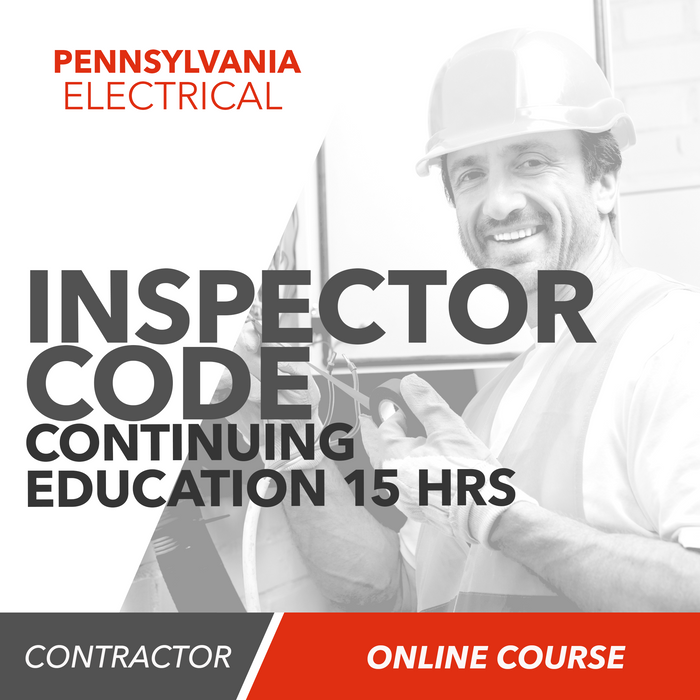 Pennsylvania Electrical Inspector 2017 Code Update (15 Hours)