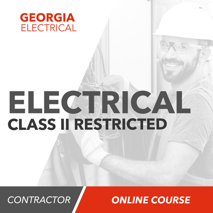 Georgia Conditioned Air Contractors Class II (Unrestricted) - Online Exam Prep Course