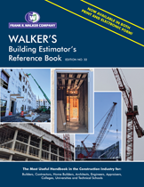 Walkers, Building Estimators Reference Book, 32nd Edition, 2021