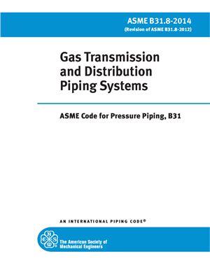 Upstryve's ASME B31.8-2014: Gas Transmission And Distribution Piping Systems product image provided by ASME. Upstryve provides access to online contractor course content, exam prep, books, and practice test questions to students and professionals preparing for their state contracting exams.