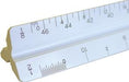 Upstryve's Architect Scale - 12 Inch product image provided by UpStryve Book Store. Upstryve provides access to online contractor course content, exam prep, books, and practice test questions to students and professionals preparing for their state contracting exams.