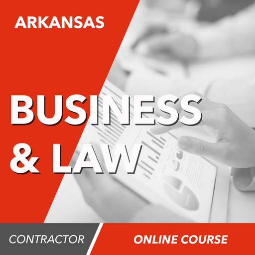 Upstryve's Arkansas Business and Law - Online Exam Prep Course product image provided by UpStryve Book Store. Upstryve provides access to online contractor course content, exam prep, books, and practice test questions to students and professionals preparing for their state contracting exams.