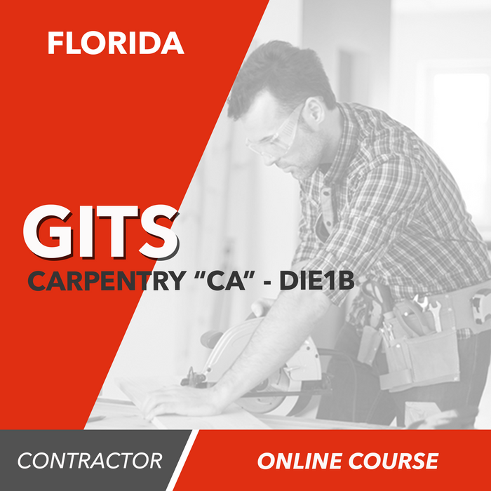 GITS Carpentry Category - Class "CA" - DIE1B Online Course