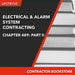 Upstryve's Chapter 489, Part II, F.S., Electrical and Alarm System Contracting product image provided by UpStryve Book Store. Upstryve provides access to online contractor course content, exam prep, books, and practice test questions to students and professionals preparing for their state contracting exams.