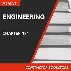 Upstryve's Chapter 471, F.S., Engineering product image provided by UpStryve Book Store. Upstryve provides access to online contractor course content, exam prep, books, and practice test questions to students and professionals preparing for their state contracting exams.