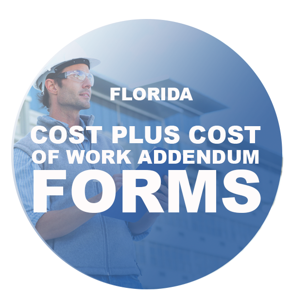 COST PLUS COST OF WORK ADDENDUM FORMS