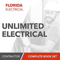 Florida Unlimited Electrical Contractor Exam Book Set
