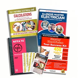 Illinois 2017 Master Electrician Exam Prep Package