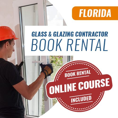 Florida Glass and Glazing Contractor Exam - Book Rental