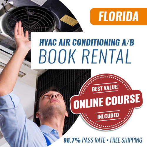 Florida Air A and Air B Contractor License Book Rental