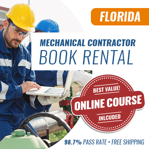 Florida Mechanical Contractor License Exam Book Set - Book Rental