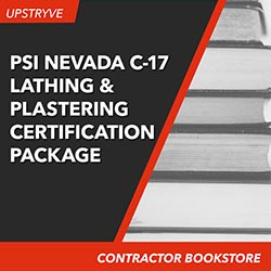 PSI Nevada C-17 Lathing and Plastering Certification Package