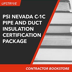 PSI Nevada C- 1C Pipe and Duct Insulation Certification Package