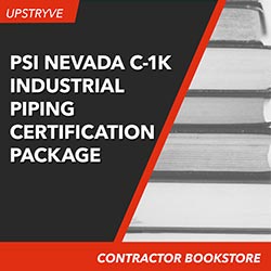 PSI Nevada C-1K Industrial Piping Certification Package