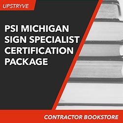PSI Michigan Sign Specialist Certification Package