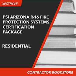 PSI Arizona R-16 Fire Protection Systems (Residential) Certification Package