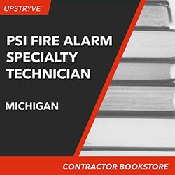 PSI Michigan Fire Alarm Specialty Technician Certification Package