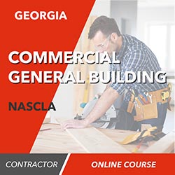 Georgia Commercial General Building Contractor (NASCLA) - Online Exam Prep Course
