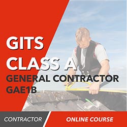 GITS Class "A" GENERAL BUILDING CONTRACTOR (OR GENERAL CONTRACTOR) - GAE1B