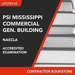 Mississippi NASCLA Commercial General Building Contractor Exam Book Package