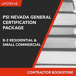 PSI Nevada B-2 Residential and Small Commercial General Contractor Certification Package