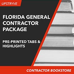 Pre-printed Tabs and Highlights for Florida State General Contractor Book Package
