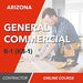 Upstryve's Arizona B-1 (KB-1) General Commercial Contractor - Online Exam Prep Course product image provided by UpStryve Book Store. Upstryve provides access to online contractor course content, exam prep, books, and practice test questions to students and professionals preparing for their state contracting exams.