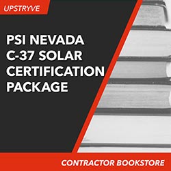 PSI Nevada C-37 Solar Contractor Certification Package