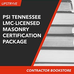 PSI Tennessee LMC-Licensed Masonry Contractor Certification Package