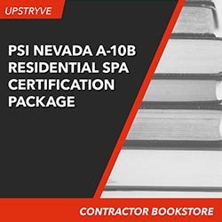 PSI Nevada A-10B Residential Spas Contractor Certification Package