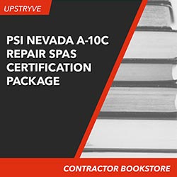 PSI Nevada A-10C Repair Spas Contractor Certification Package