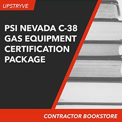 PSI Nevada C-38 Gas Equipment Contractor  Certification Package